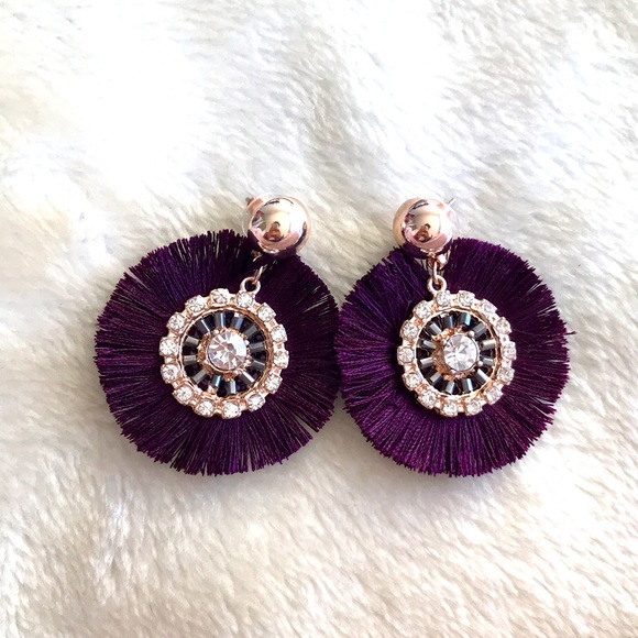 Fur earrings - Picture 3 of 3